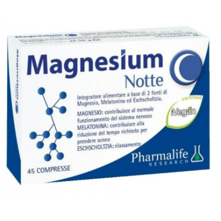 Pharmalife Research Magnesium Notte 45 Compresse