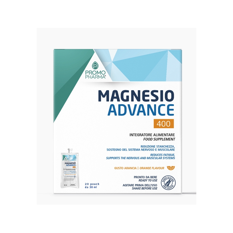 Promopharma Magnesio Advance 400 20 Pouch Da 30 Ml