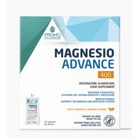 Promopharma Magnesio Advance 400 20 Pouch Da 30 Ml