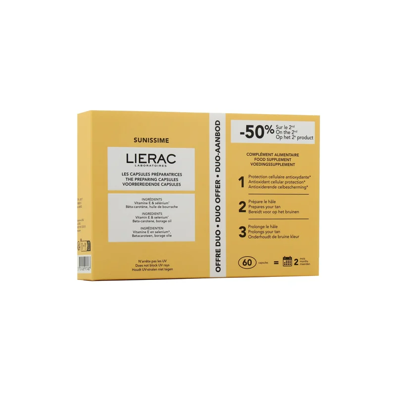 Lierac Sunissime Capsule Prepa Duo