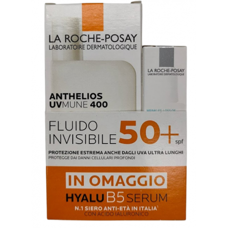 La Roche-posay Anthelios Uvmune Fluido 50 Ml + Hyalu B5 10 Ml