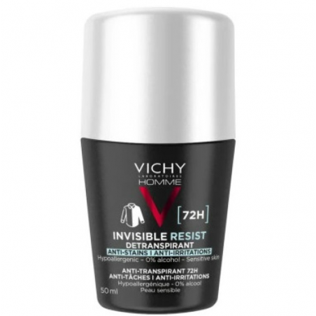 Vichy Vh Deo Roll On 72h Invisible 50 Ml