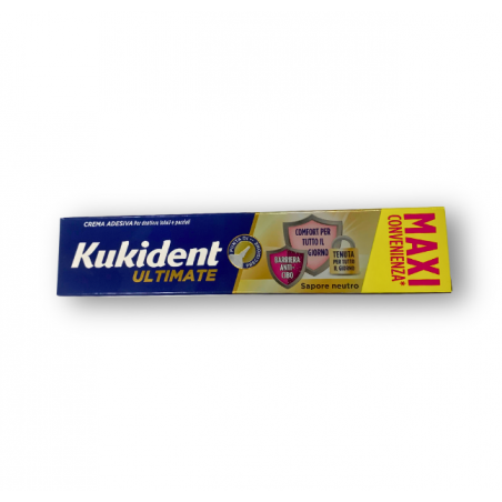 Kukident Ultimate Crema Adesiva per Dentiere - 57g Gusto Neutro