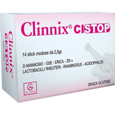 Abbate A&v Pharma Sanoclin Cistop 14 Bustine Stick Pack Monodose