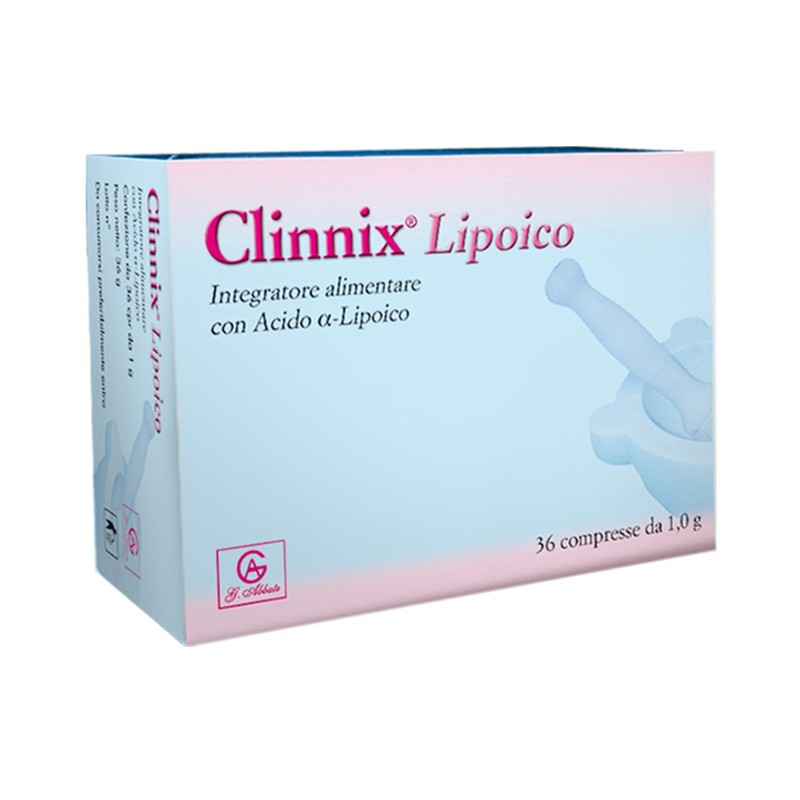 Abbate A&v Pharma Clinderm Lipoico 36 Compresse