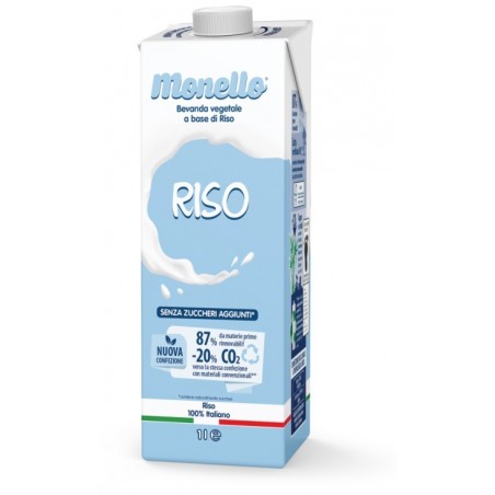 Sterilfarma Monello Riso Bevanda Vegetale Brick Da 1 Litro