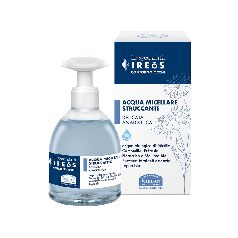 Helan Ireos Acqua Micellare Struccante Delicata 240 Ml