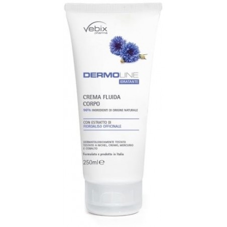 Vebi Istituto Biochimico Vebix Dermoline Crema Fluida Corpo Fiordaliso 250 Ml