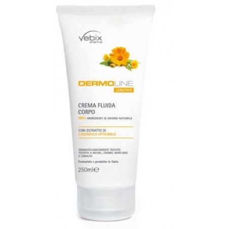 Vebi Istituto Biochimico Vebix Dermoline Crema Corpo Fluida Calendula 250 Ml