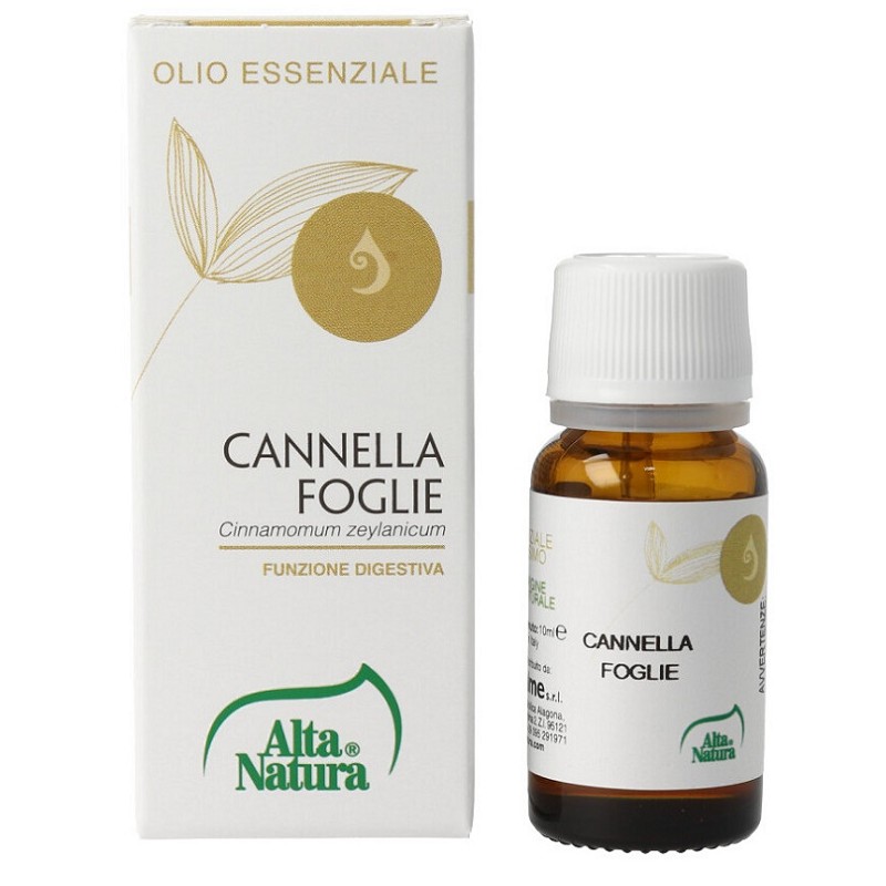 Alta Natura Essentia Cannella Foglie Olio Essenziale Purissimo 10 Ml