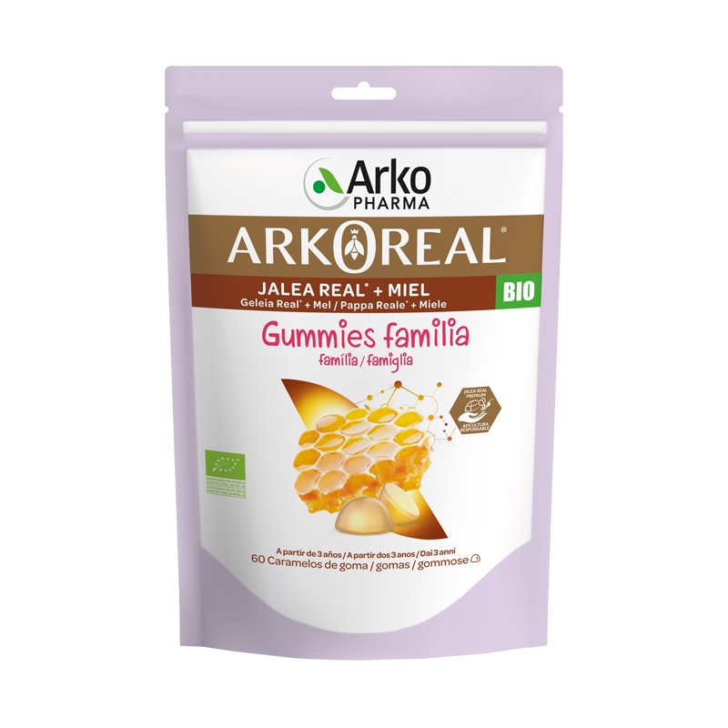 Arkopharma Arkoreal Gummies Familia Bio 60 Gummies