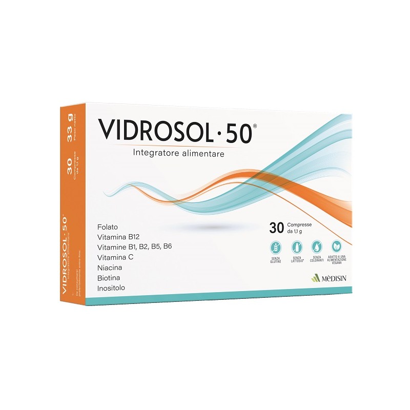 Medisin Vidrosol 50 30 Compresse