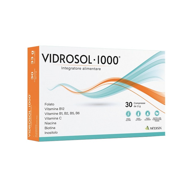 Medisin Vidrosol 1000 30 Compresse