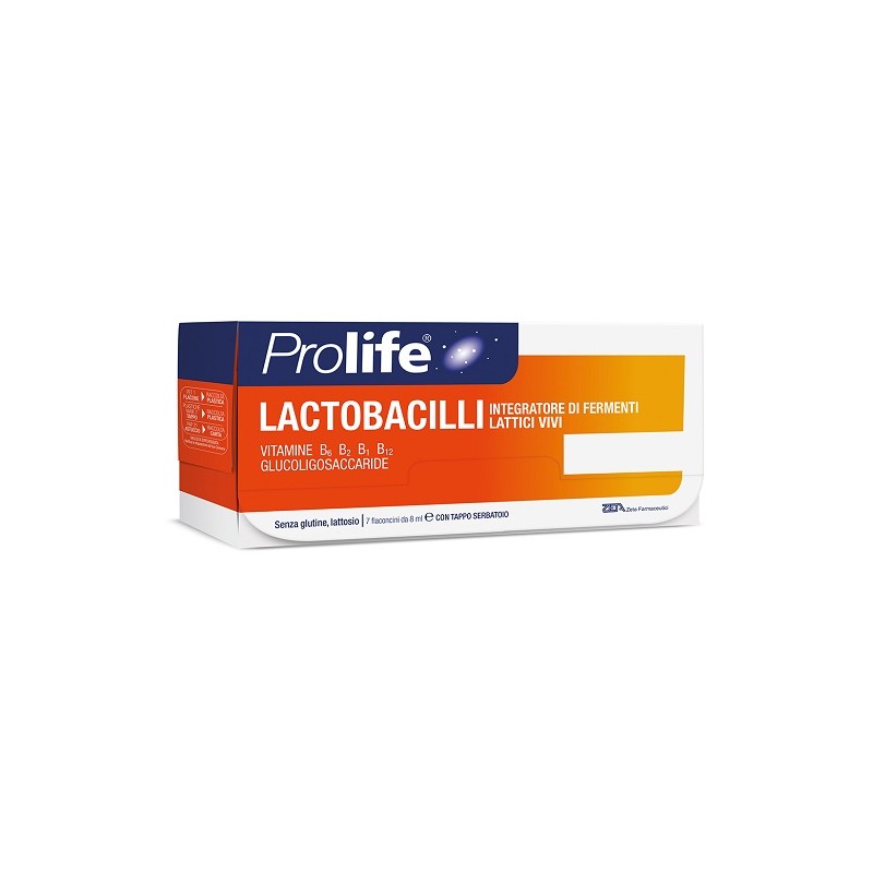 Zeta Farmaceutici Prolife Lactobacilli 7 Flaconcini Da 8 Ml