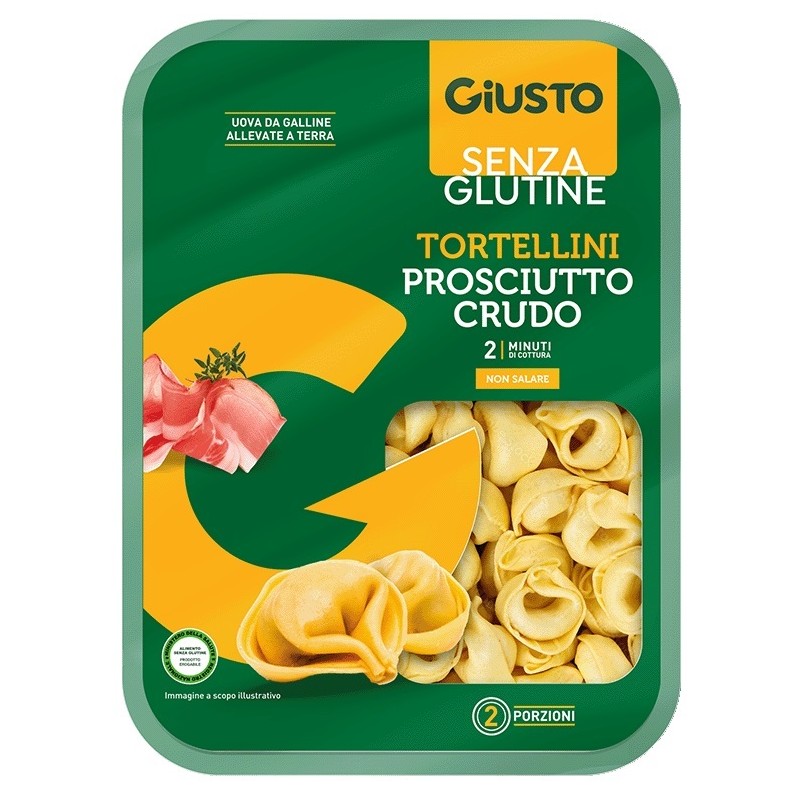 Farmafood Giusto Senza Glutine Tortellini Prosciutto Crudo 250 G