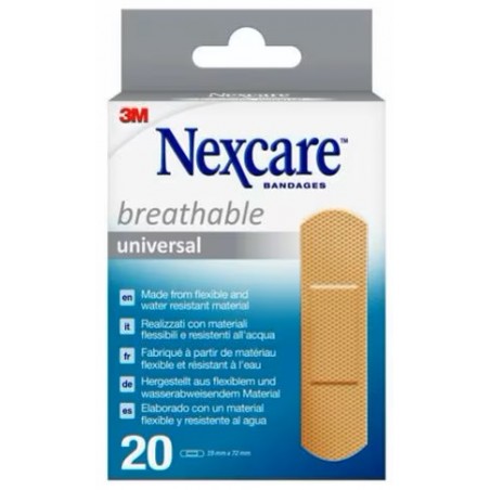 3m Cerotto Nexcare Universal 19x72 Mm 20 Pezzi Promo