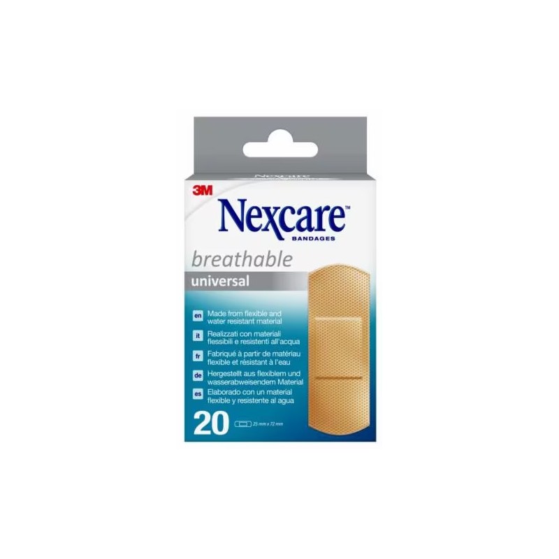 3m Cerotto Nexcare Universal 25x72 Mm 20 Pezzi Promo