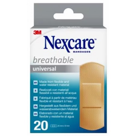 3m Cerotto Nexcare Universal 25x72 Mm 20 Pezzi Promo