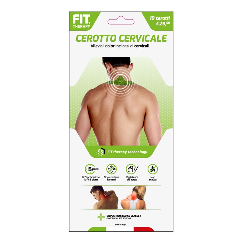 D. Fenstec Fit Therapy Cerotto Cervicale 10 Pezzi