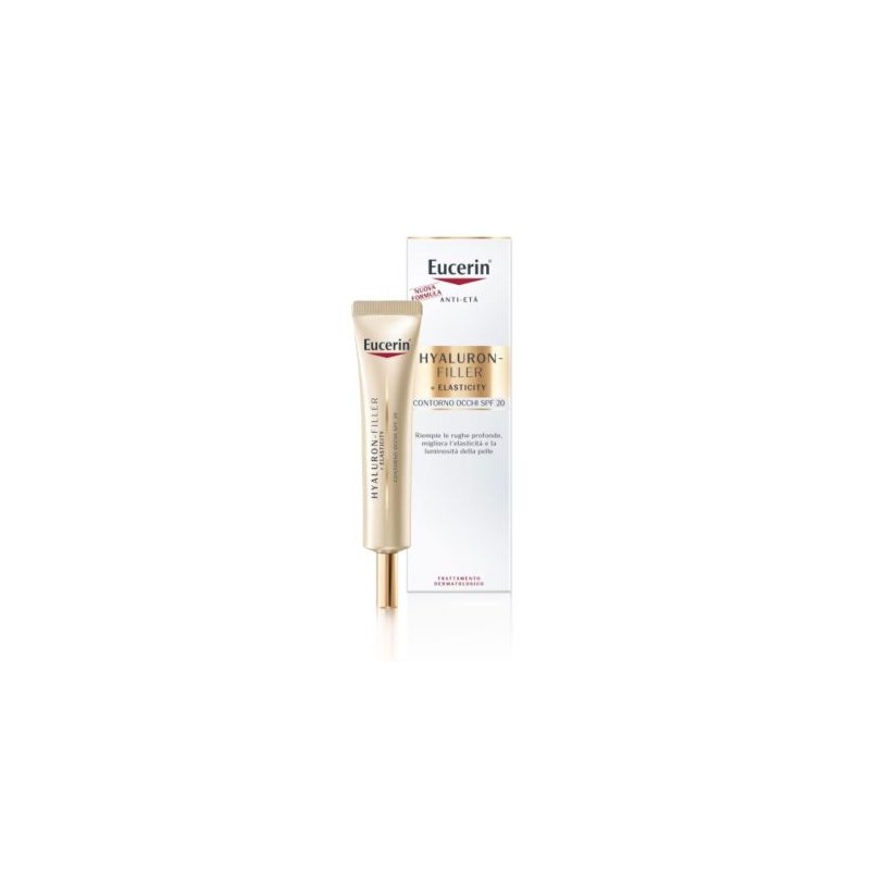 Beiersdorf Eucerin Hyaluron-filler + Elasticity Contorno Occhi Spf 20 15 Ml