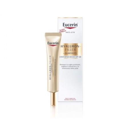 Beiersdorf Eucerin Hyaluron-filler + Elasticity Contorno Occhi Spf 20 15 Ml