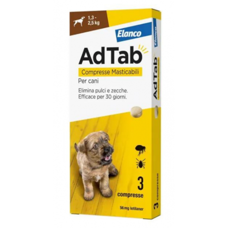 Elanco Adtab Compresse Masticabili Per Cani