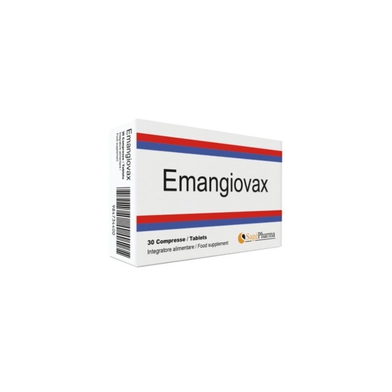 Sage Pharma Emangiovax 30 Compresse