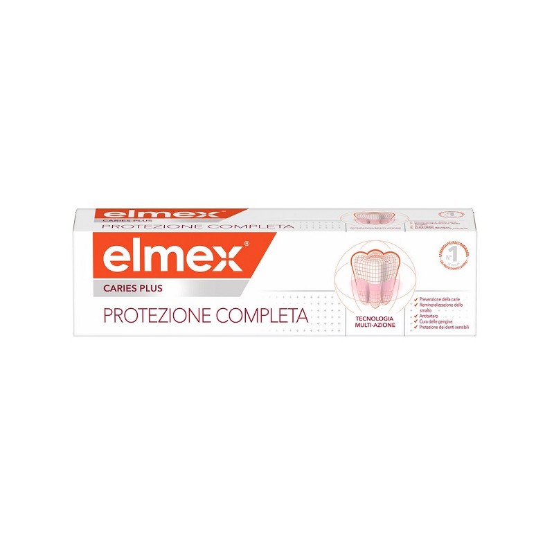 Colgate-palmolive Commerc. Elmex Dentifricio Caries Plus Protezione Completa 75 Ml