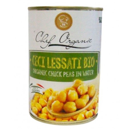 Biotobio Chef Organic Ceci Lessati 400 G