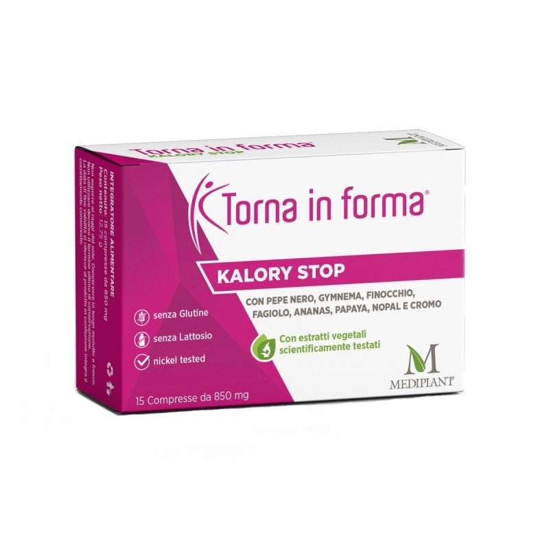 Mediplant Torna In Forma Kalory Stop 15 Compresse