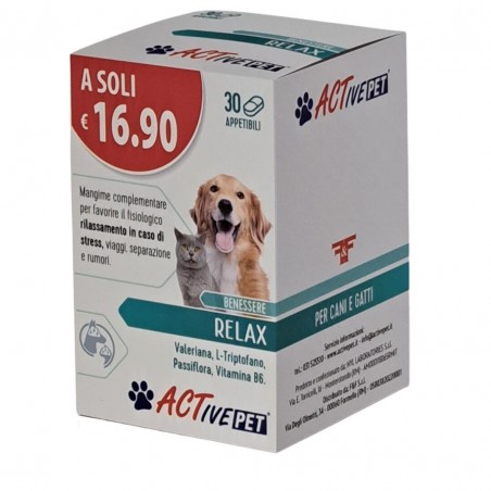 Active Pet Relax 30 Compresse Appetibili