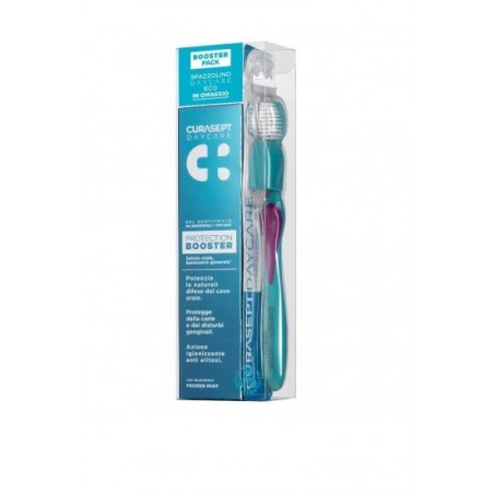 Curasept Daycare Booster Dentifricio 75 Ml + Spazzolino Frozen Mint