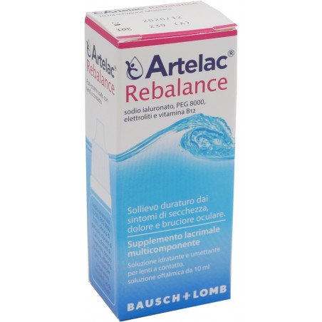 Gmm Farma Artelac Rebalance Gocce Oculari 10 Ml