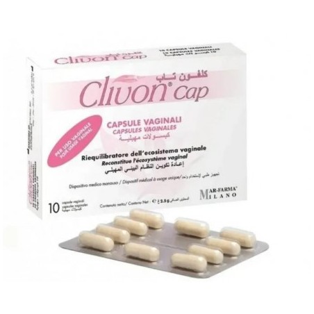 Mar-farma Clivon Cap Nuova Formula 10 Capsule Vaginali