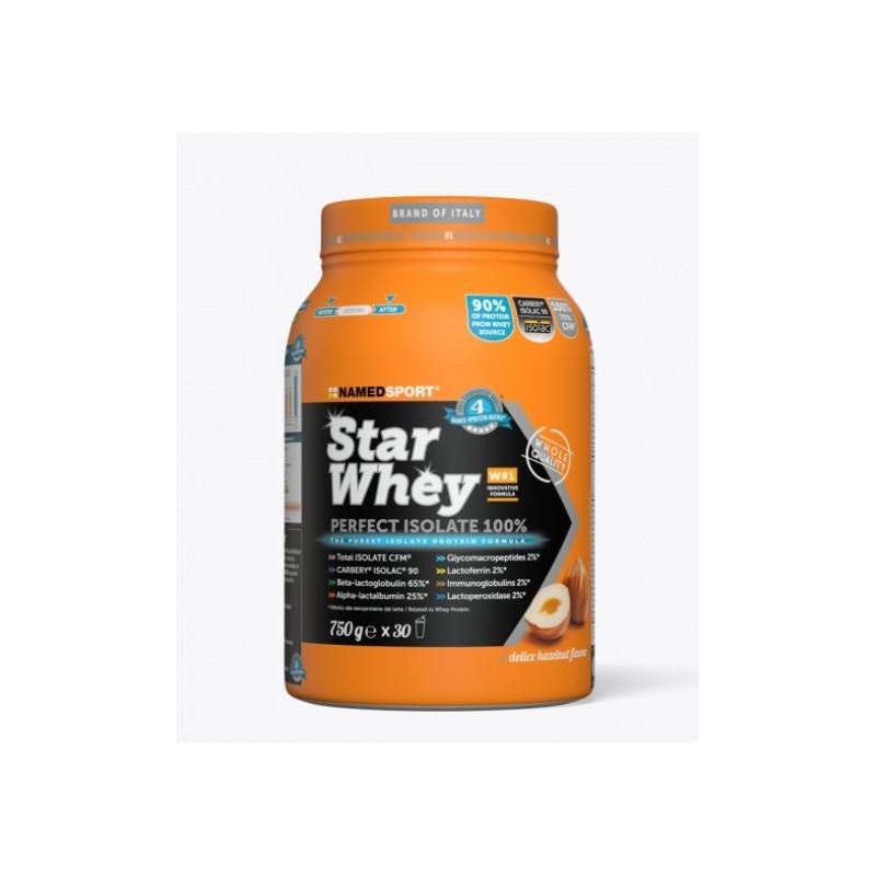 Named Star Whey Perfect Isolate 100% Delice Hazelnut 750 G