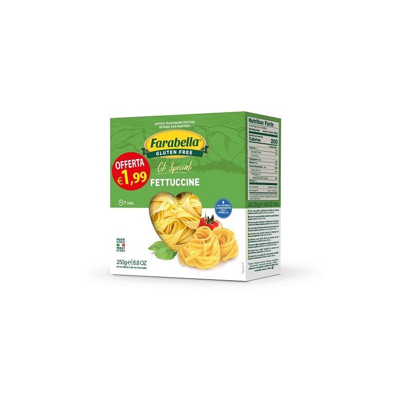 Bioalimenta Farabella Fettuccine 250 G Promo