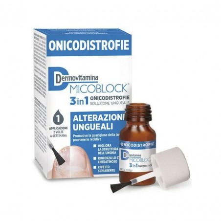 7ml di Micoblock 3in1 Onicodistrofie Alterazioni Ungueali da Dermovitamina