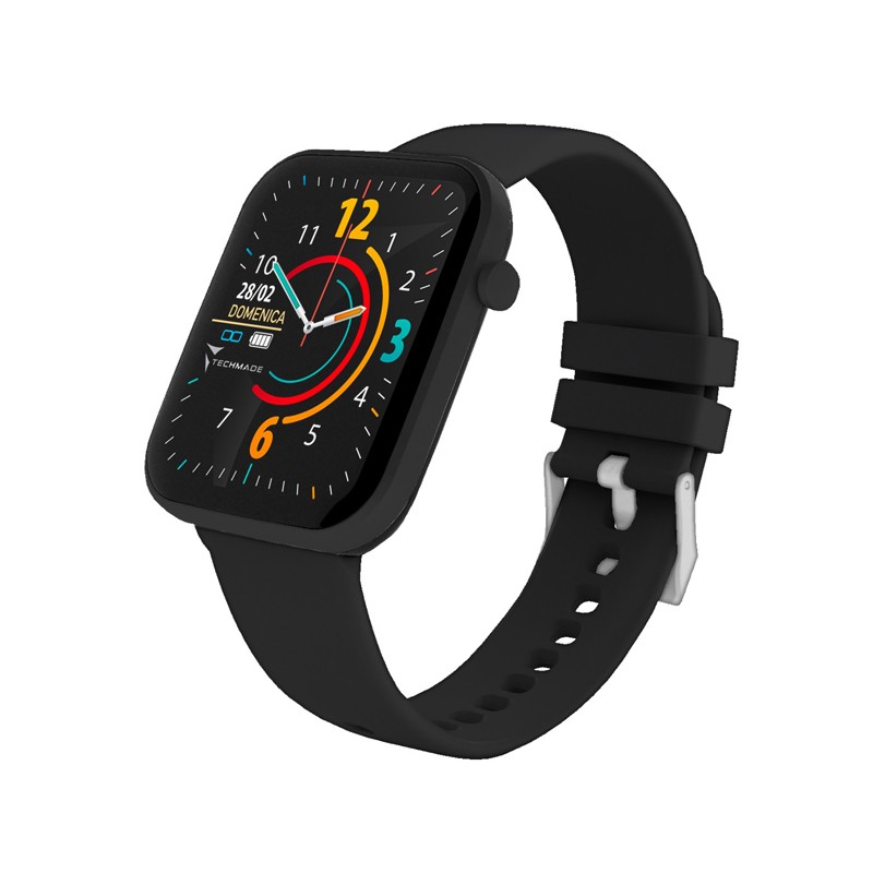 Techmade Hava Smartwatch Total Black