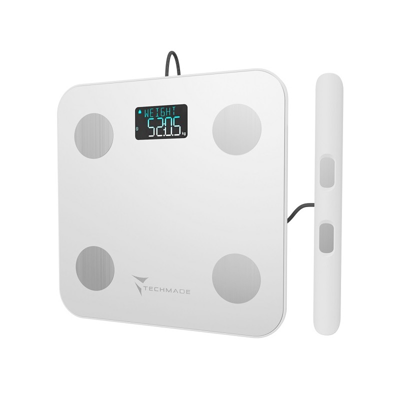 Techmade Bilancia Body Fat Con Elettrodi Tm-scale2