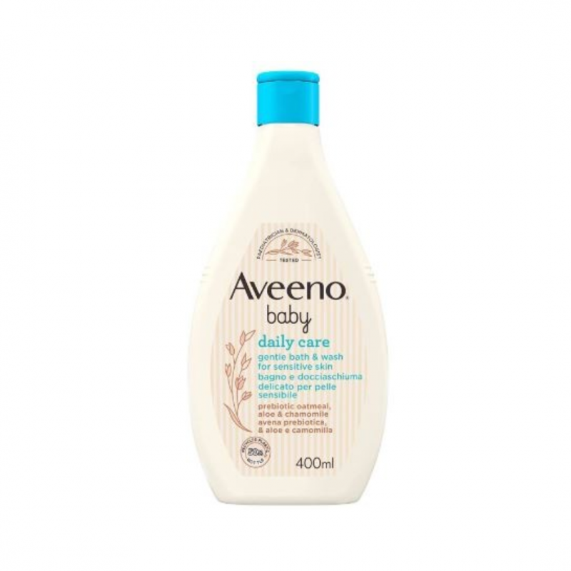 400ml di Docciaschiuma Delicato Aveeno Baby da Johnson & Johnson