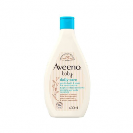 400ml di Docciaschiuma Delicato Aveeno Baby da Johnson & Johnson