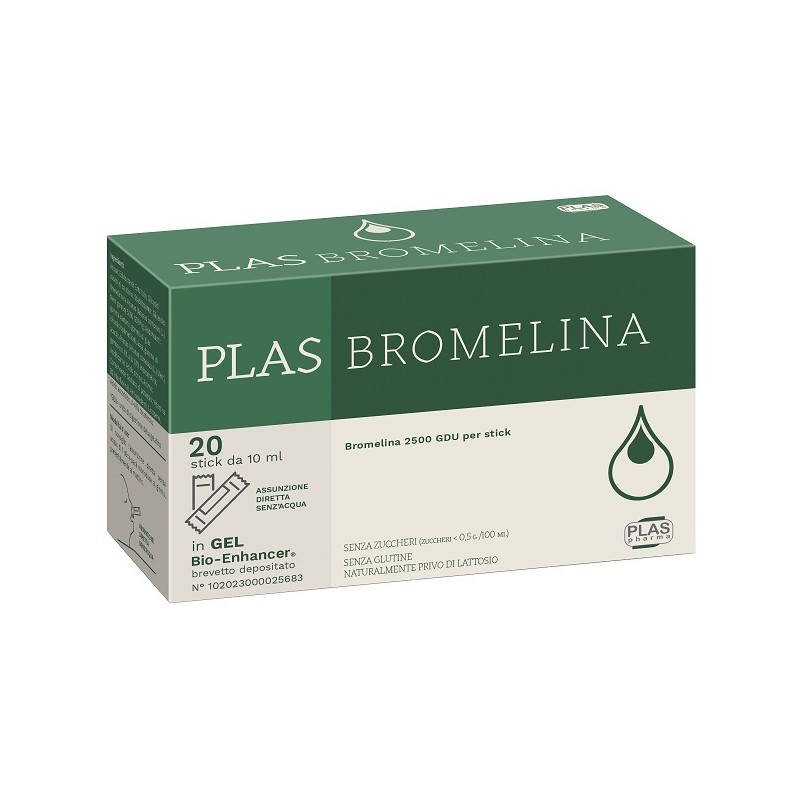 Plas Pharma Plas Bromelina 20 Stick Pack