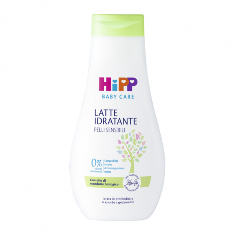 350ml di Latte Idratante Nutriente da Hipp Baby Care