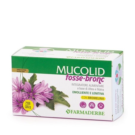 Farmaderbe Mucolid Tosse Bronc 15 Bustine Da 10 Ml