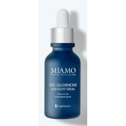 Confezione da 10 ml di Miamo longevity plus GF5-Glutathione Booster serum siero viso antiossidante 10 ml