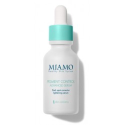 Confezione da 10 ml di Miamo Pigment control advanced serum siero viso schiarente anti-macchie 10 ml