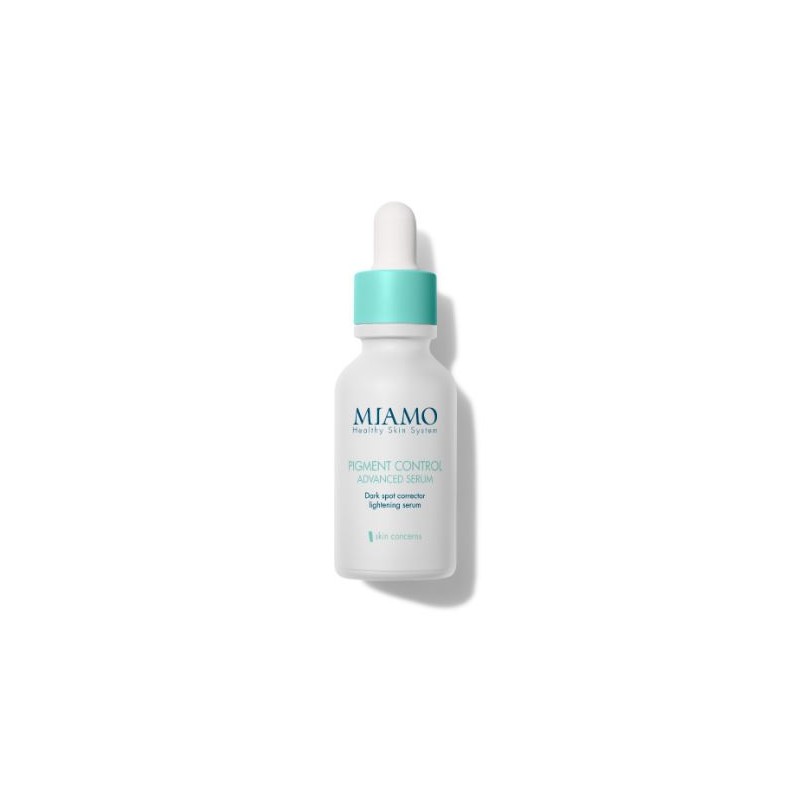 Confezione da 10 ml di Miamo Pigment control advanced serum siero viso schiarente anti-macchie 10 ml