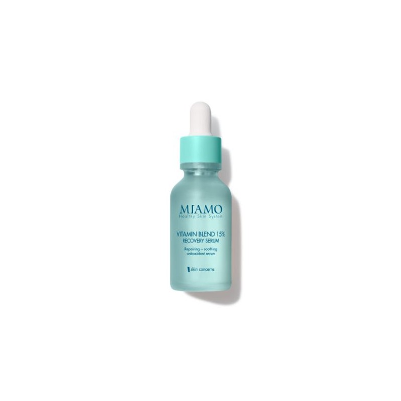 Confezione da 10 ml di Miamo Skin concerns vitamin blend 15% siero idratante e riparatore 10ml