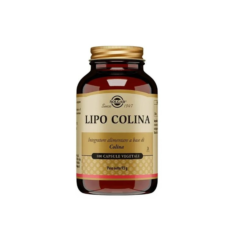 Solgar Lipo Colina 100 Capsule Vegetali