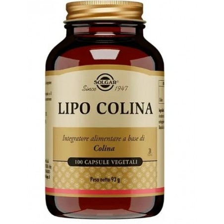 Solgar Lipo Colina 100 Capsule Vegetali